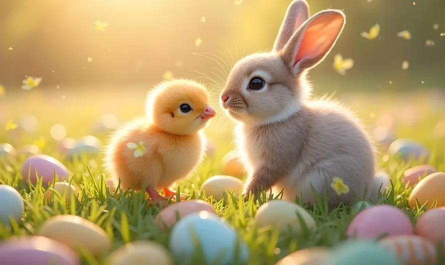 Urări simple pentru Paște